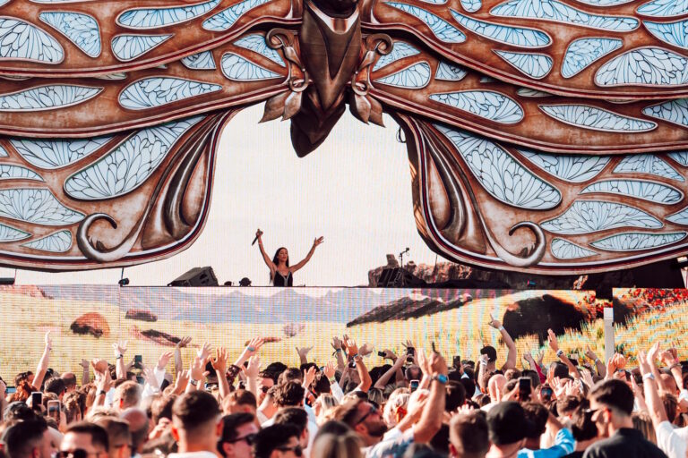 Bjones DJ headlining the Dream Island Festival Mallorca 2023, creating an unforgettable music experience for fans