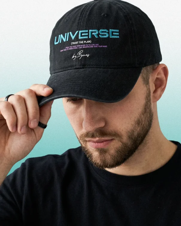 UNIVERSE CAP BLACK